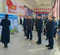 省市工商联领导莅临平原汽车行业商会观摩
